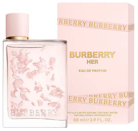 burberry perfume with petals|burberry her limited edition petals.